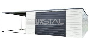 Metallgarage 6m x 6m - LUX52