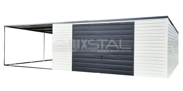 Metallgarage 6m x 6m - LUX52