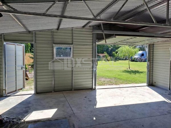 Metallgarage 6m x 6m - LUX23 – Bild 5